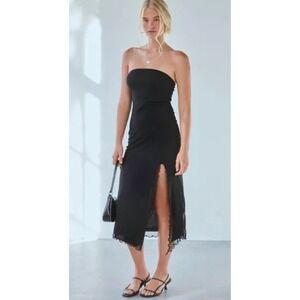 Urban Outfitters strapless midi dress